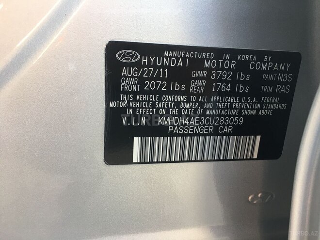 Hyundai Elantra 2011, 114,300 km - 1.8 l - Bakı