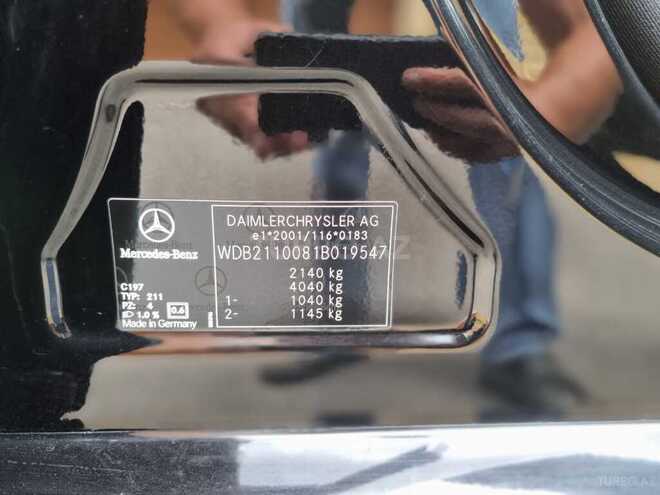 Mercedes E 220 2007, 218,000 km - 2.2 l - Bakı