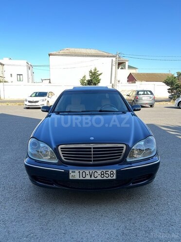 Mercedes S 320 2001, 400,000 km - 3.2 l - Sumqayıt