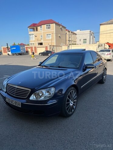 Mercedes S 320 2001, 400,000 km - 3.2 l - Sumqayıt
