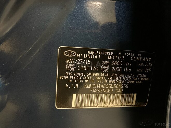 Hyundai Elantra 2015, 116,773 km - 1.8 l - Gəncə