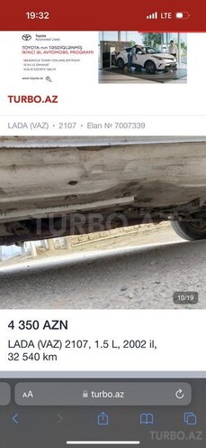 LADA (VAZ) 2107 2002, 86,000 km - 1.6 l - Bakı