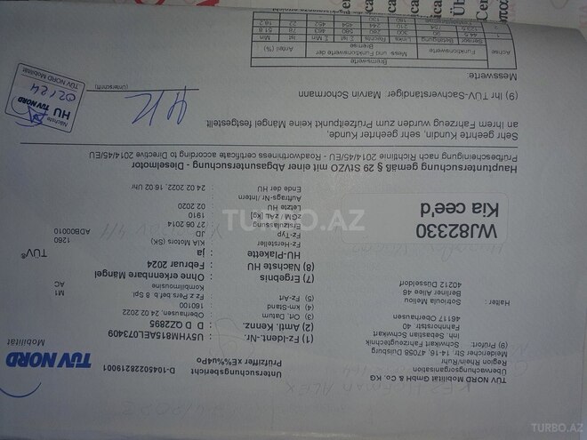 Kia  2014, 189,011 km - 1.4 l - Bakı