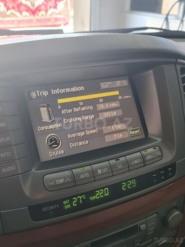 Lexus LX 470 2006, 261,000 km - 4.7 l - Bakı