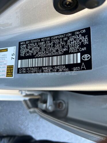Toyota Prius 2008, 189,000 km - 1.5 l - Bakı