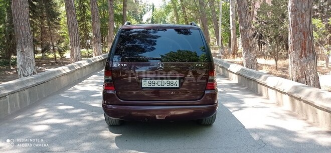 Mercedes ML 270 2001, 241,745 km - 2.7 l - Sumqayıt