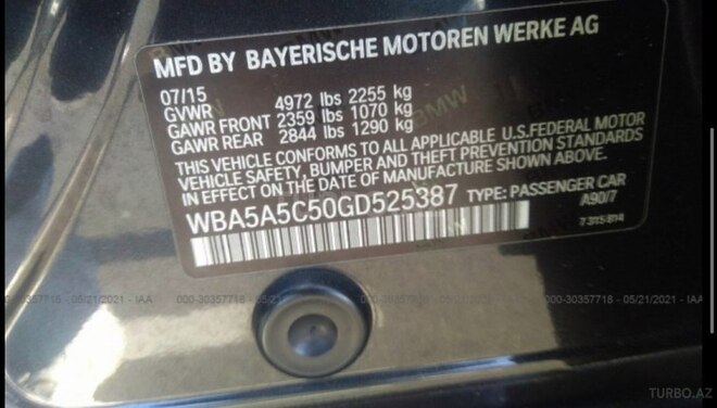 BMW 528 2015, 149,000 km - 2.0 l - Bakı