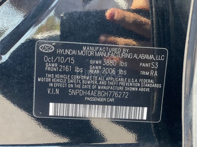 Hyundai Elantra 2015, 165,763 km - 1.8 л - Bakı