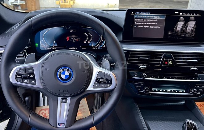 BMW 530e 2022, 3,700 km - 3.0 l - Bakı