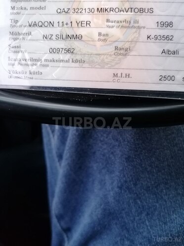 GAZ 2705 1998, 100,000 km - 2.5 l - Lənkəran
