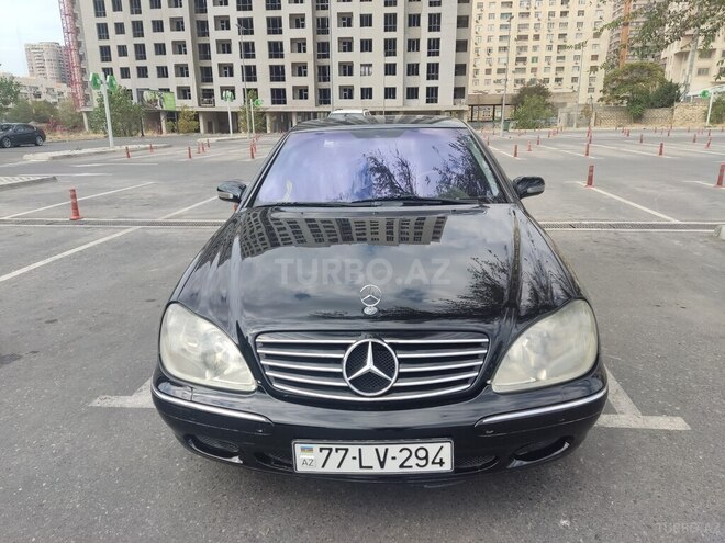Mercedes S 500 2002, 118,000 km - 5.0 л - Bakı