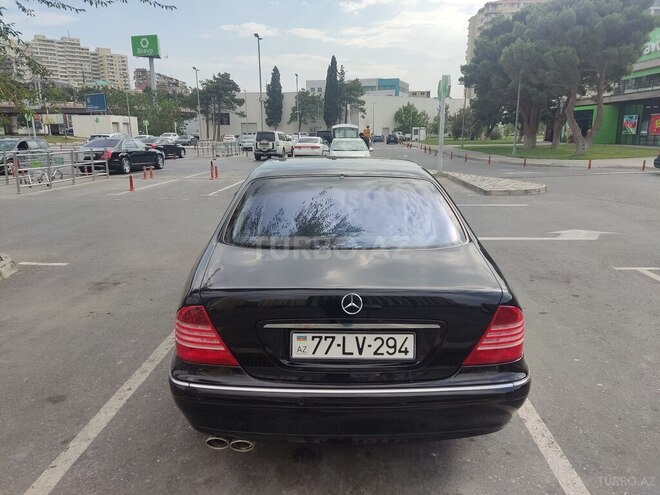 Mercedes S 500 2002, 118,000 km - 5.0 л - Bakı