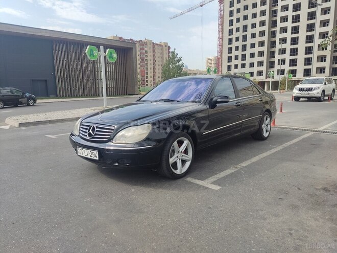 Mercedes S 500 2002, 118,000 km - 5.0 л - Bakı