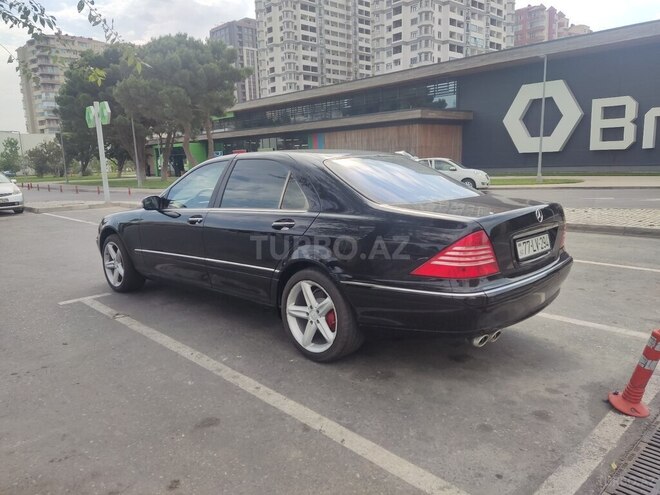 Mercedes S 500 2002, 118,000 km - 5.0 л - Bakı