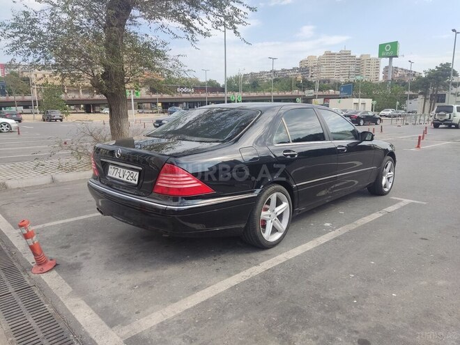 Mercedes S 500 2002, 118,000 km - 5.0 л - Bakı