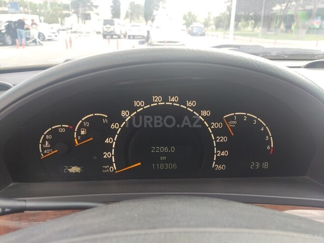 Mercedes S 500 2002, 118,000 km - 5.0 л - Bakı