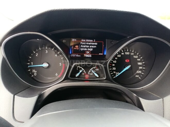 Ford Focus 2015, 70,716 km - 1.5 l - Füzuli