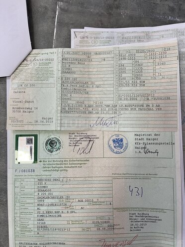 Mercedes E 220 2007, 217,000 km - 2.2 л - Bakı