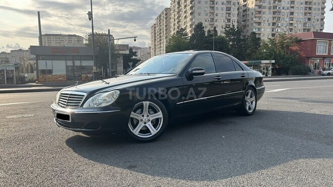 Mercedes S 350 2004, 180,000 km - 3.5 l - Bakı