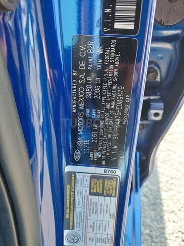 Kia Cerato 2017, 142,594 km - 2.0 l - Bakı