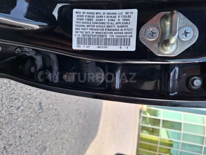 Honda Civic 2015, 201,168 km - 1.8 l - Bakı