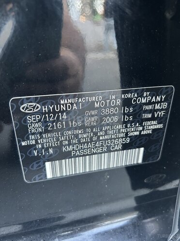 Hyundai Elantra 2014, 100,556 km - 1.8 l - Bakı