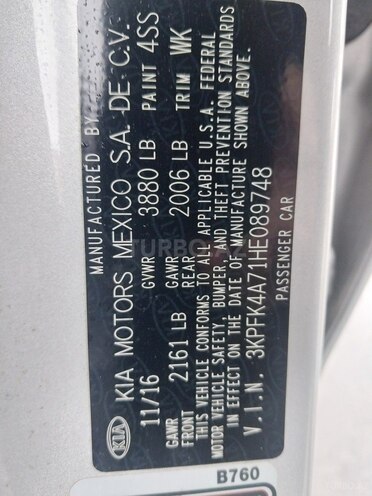 Kia Cerato 2016, 89,568 km - 2.0 l - Bakı