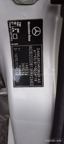 Mercedes C 200 2000, 563,855 km - 2.0 l - Şəki