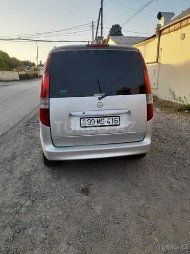 Mercedes Vaneo 2003, 183,000 km - 1.9 л - Samux