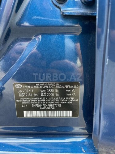 Hyundai Elantra 2014, 113,000 km - 1.8 л - Bakı