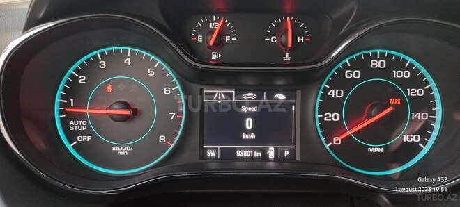 Chevrolet Cruze 2017, 98,000 km - 1.4 l - Gəncə