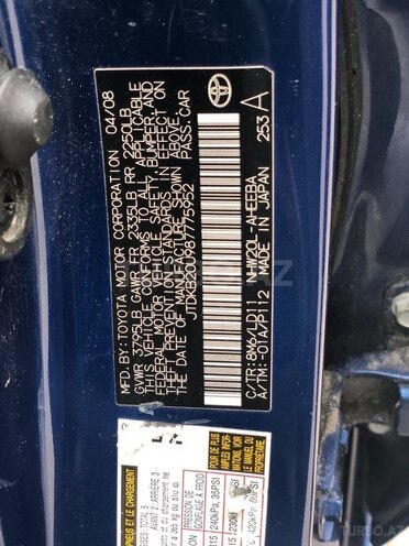 Toyota Prius 2008, 277,000 km - 1.5 l - Bakı
