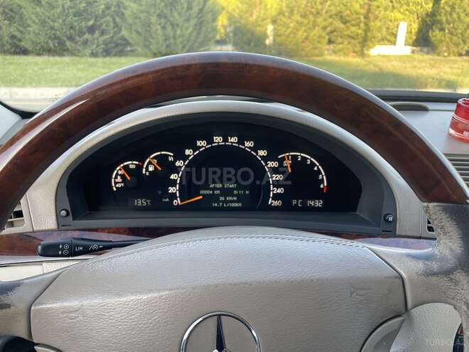 Mercedes S 500 2003, 275,000 km - 5.0 л - Ağdaş