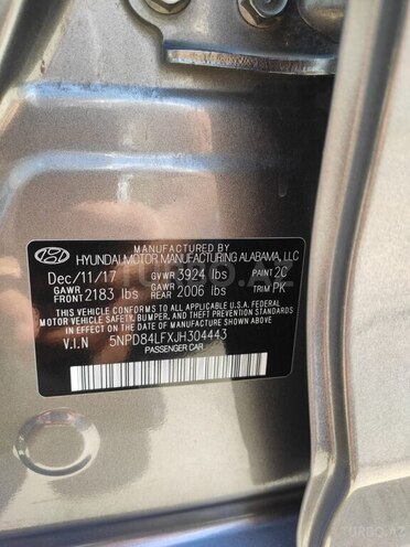 Hyundai Elantra 2017, 138,000 km - 2.0 l - Bakı