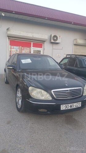 Mercedes S 320 2002, 23,000 km - 3.2 l - Bakı