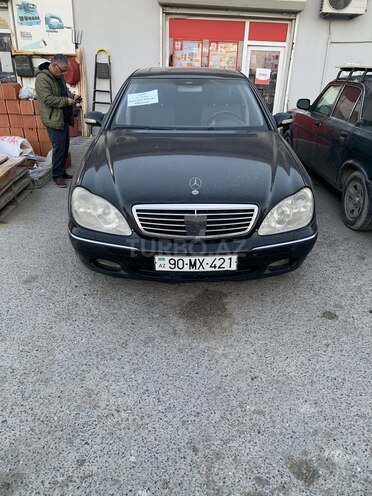 Mercedes S 320 2002, 23,000 km - 3.2 l - Bakı