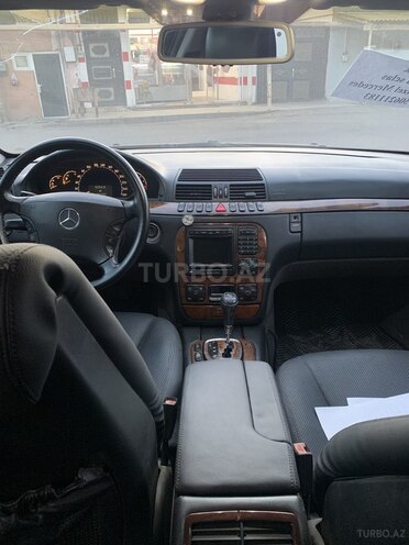 Mercedes S 320 2002, 23,000 km - 3.2 l - Bakı