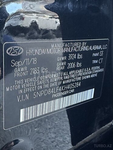 Hyundai Elantra 2018, 156,000 km - 2.0 l - Bakı