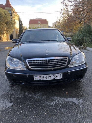 Mercedes S 320 2002, 456,785 km - 3.2 l - Bakı