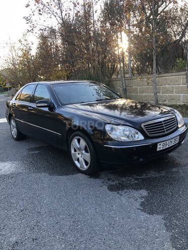 Mercedes S 320 2002, 456,785 km - 3.2 l - Bakı