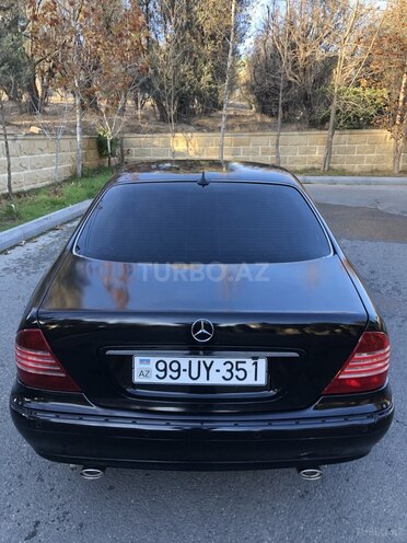 Mercedes S 320 2002, 456,785 km - 3.2 l - Bakı