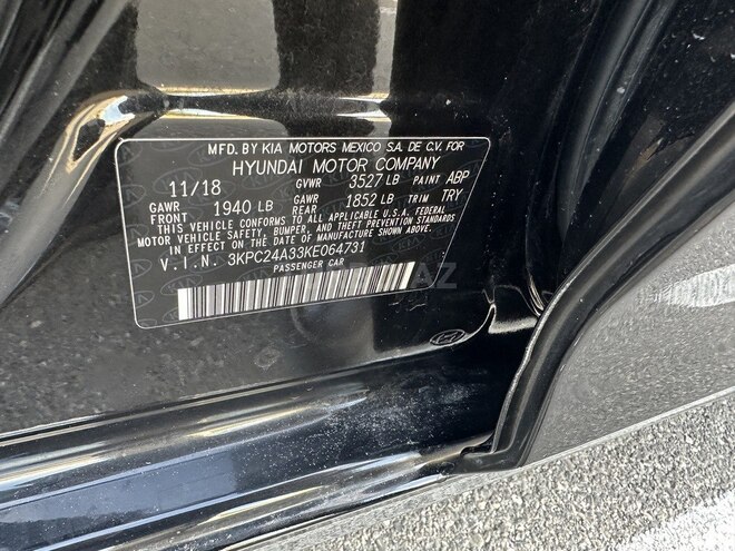 Hyundai Accent 2018, 95,450 km - 1.6 л - Bakı