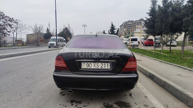 Mercedes S 500 2001, 250,000 km - 5.0 l - Bakı