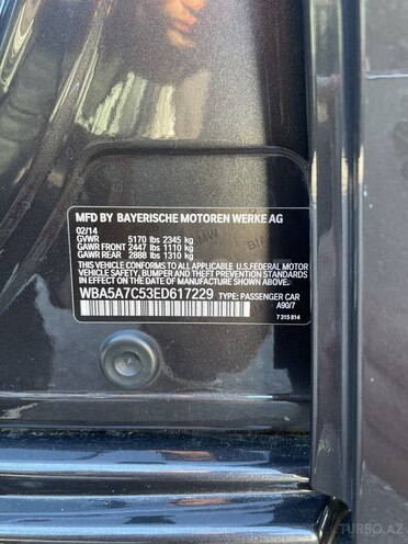 BMW 528 2014, 167,000 km - 2.0 l - Bakı