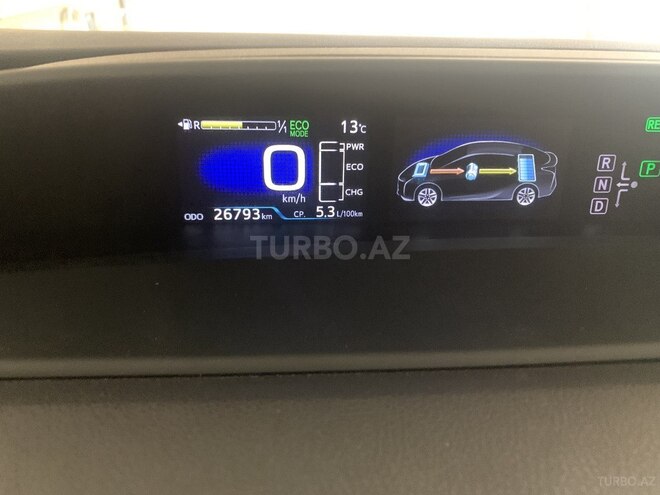 Toyota Prius 2017, 27,000 km - 1.8 l - Bakı