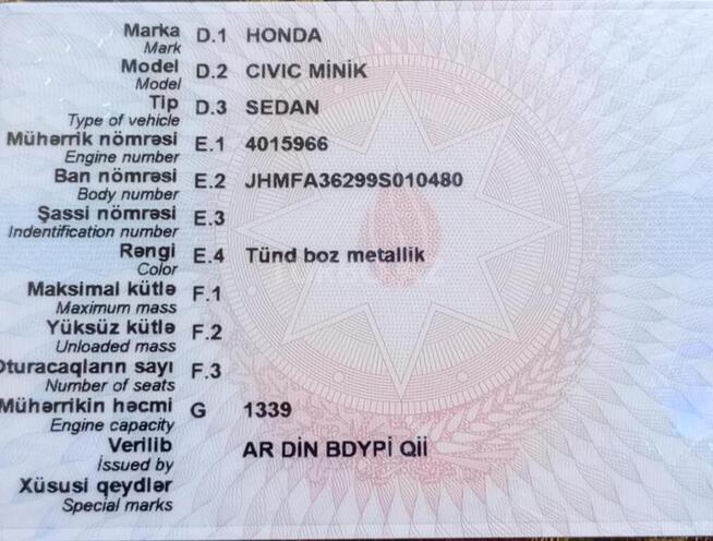 Honda Civic 2009, 242,800 km - 1.3 л - Sumqayıt