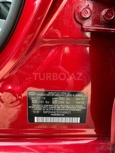 Hyundai Elantra 2014, 121,500 km - 1.8 л - Bakı