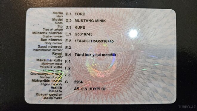 Ford Mustang 2016, 128,000 km - 2.3 l - Bakı