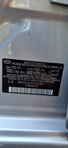 Hyundai Elantra 2015, 175,000 km - 1.8 l - Bakı