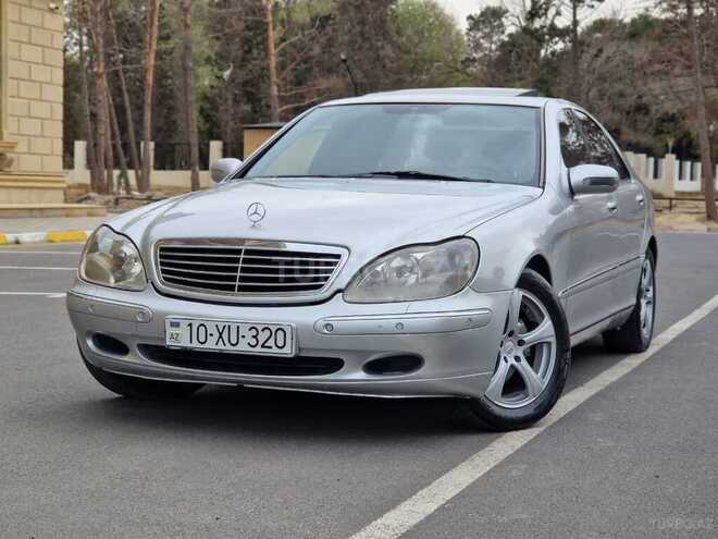 Mercedes S 320 2002, 322,560 km - 3.2 l - Bakı